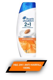 H&s 2in1 AntI-Hairfall 180ml